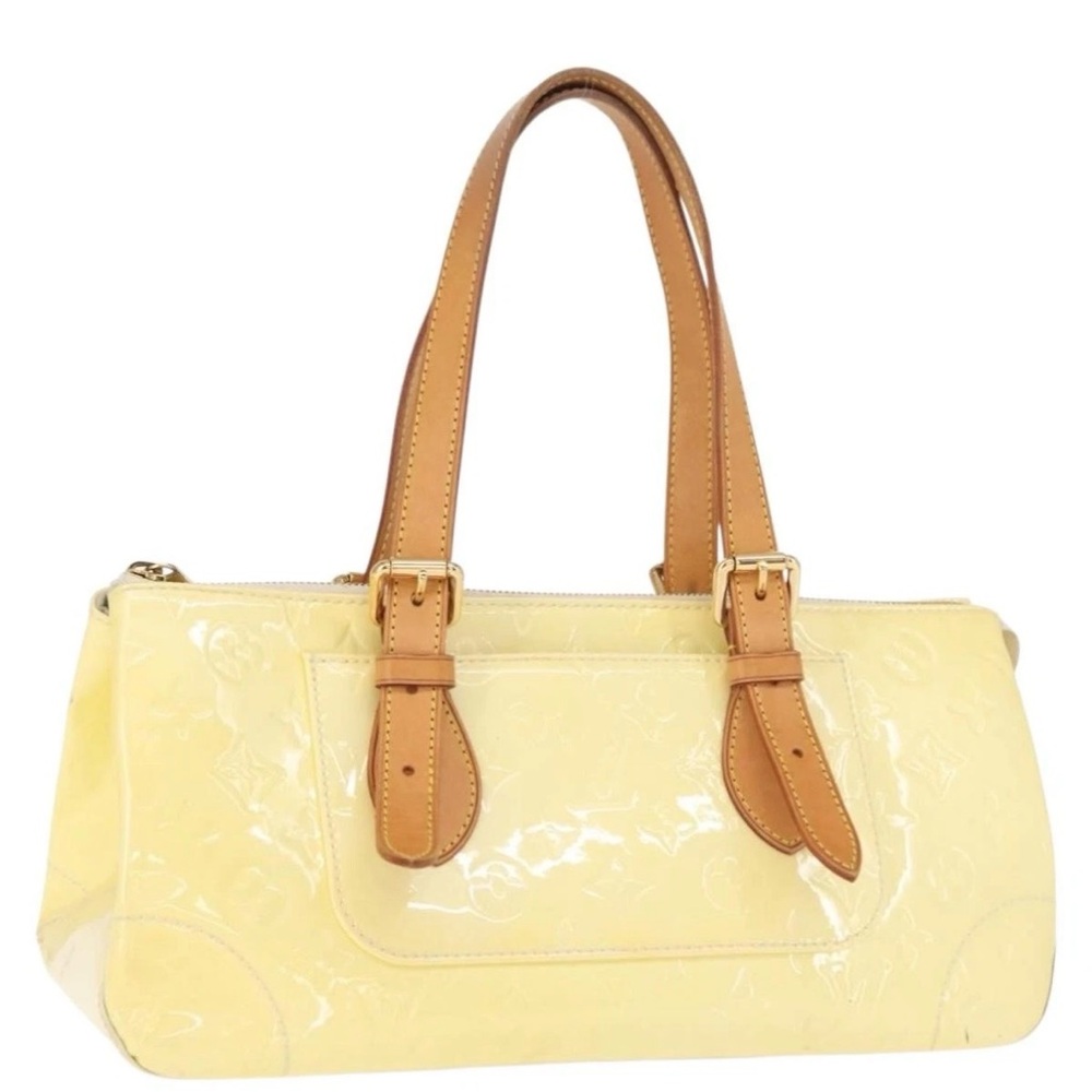 Louis Vuitton Monogram Vernis Rosewood Perle Handbag